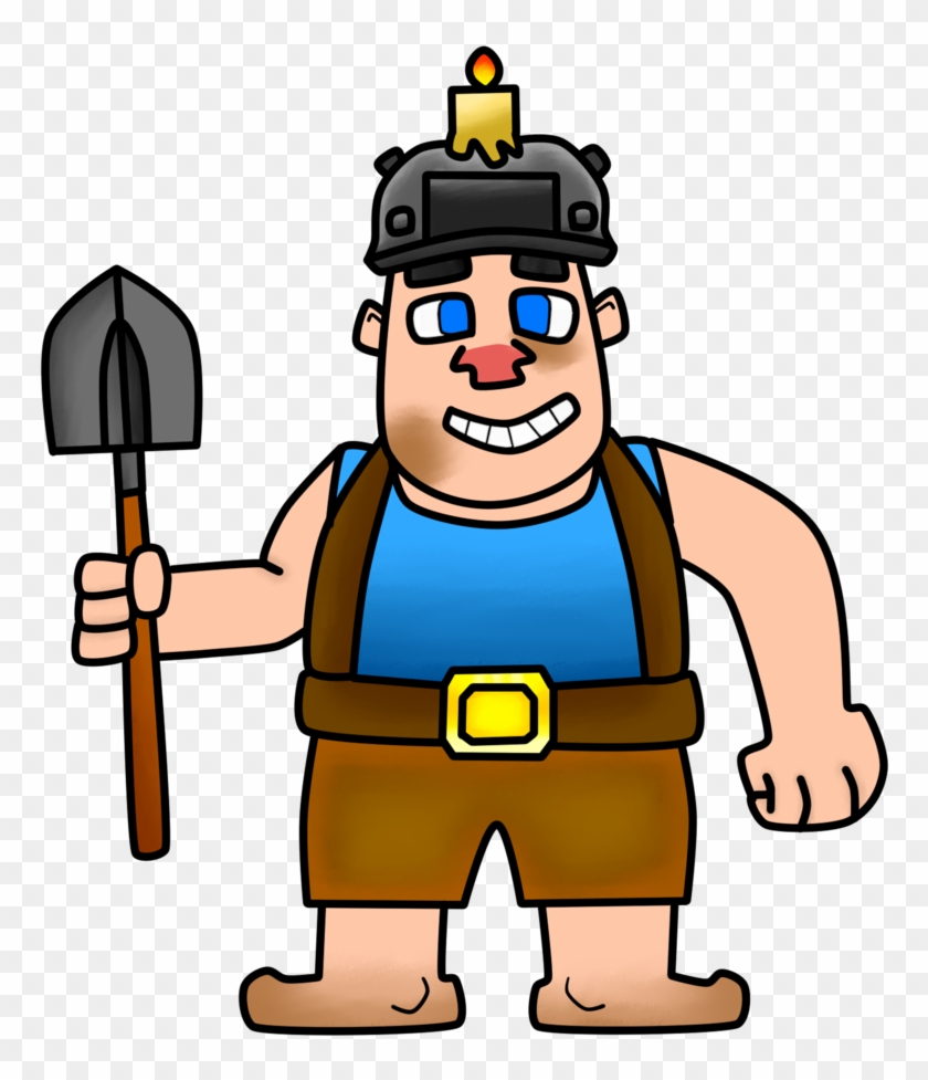 Miner Of Clash Royale By Junior3dgamesofficia - Cartoon #599983