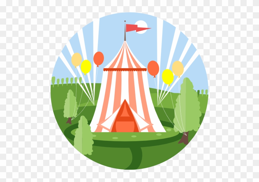 Popup Screen Tent - Circus #600002