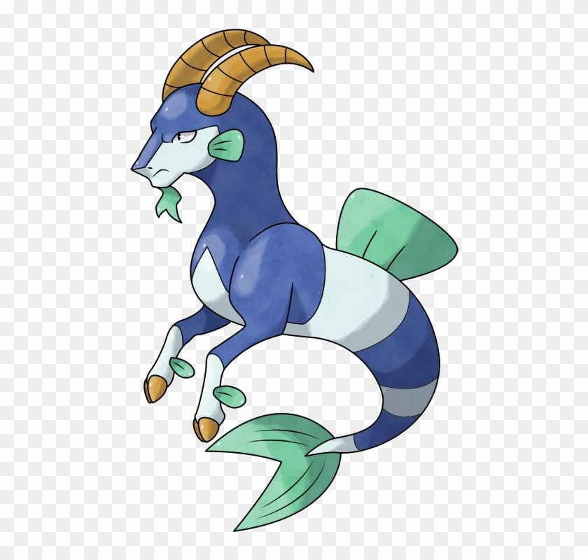 Seagoat By Kronnick - Sea Goat Pokemon #600022