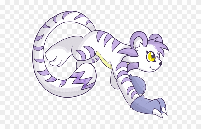 [c] Tigrismon By Glitchgoat - Cartoon #600032