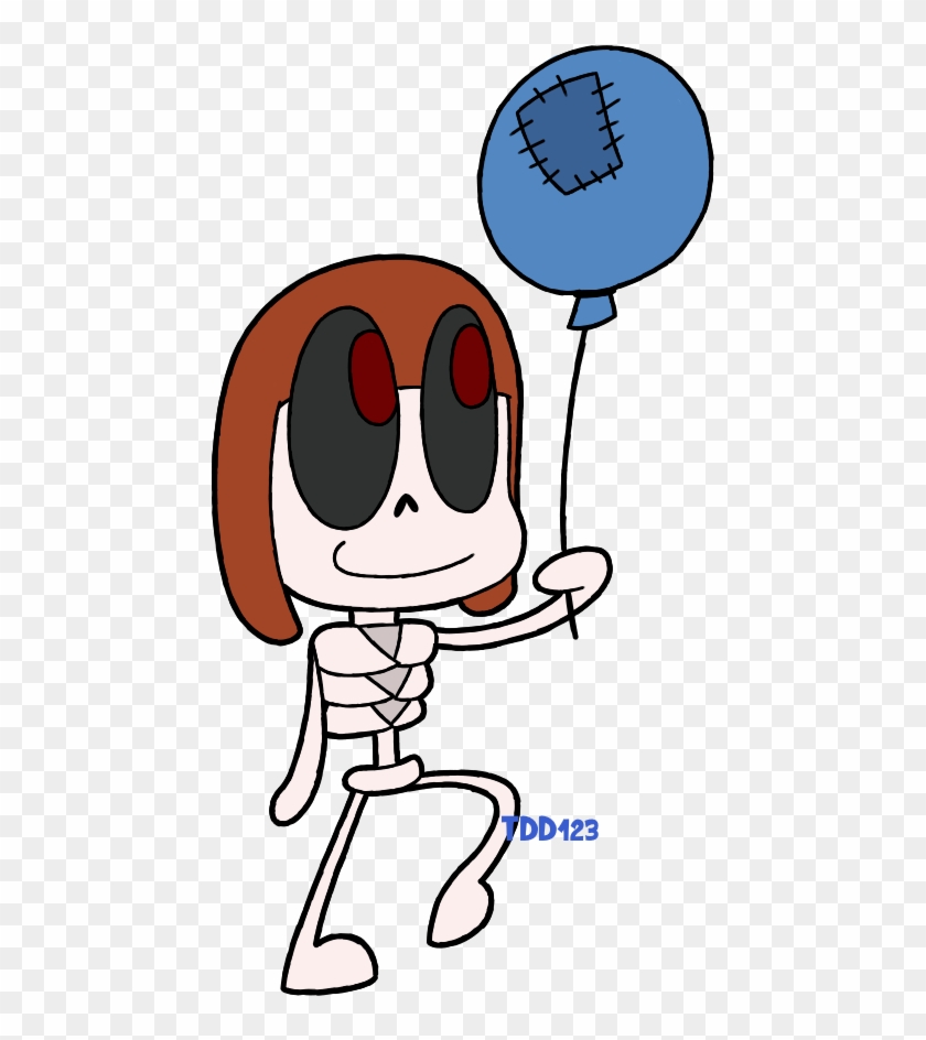 Smol Ballon Guy Pagedoll By Thedrawingdino123 - Drawing #600058