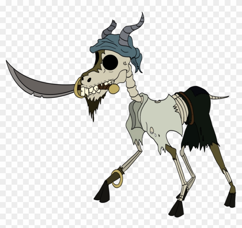 Goat Pirate Zombie 01 By Saillard - Cartoon #600064