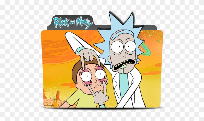 Rick And Morty Folder Icon Alternative By Asmodeopt - Rick & Morty Icon #600116