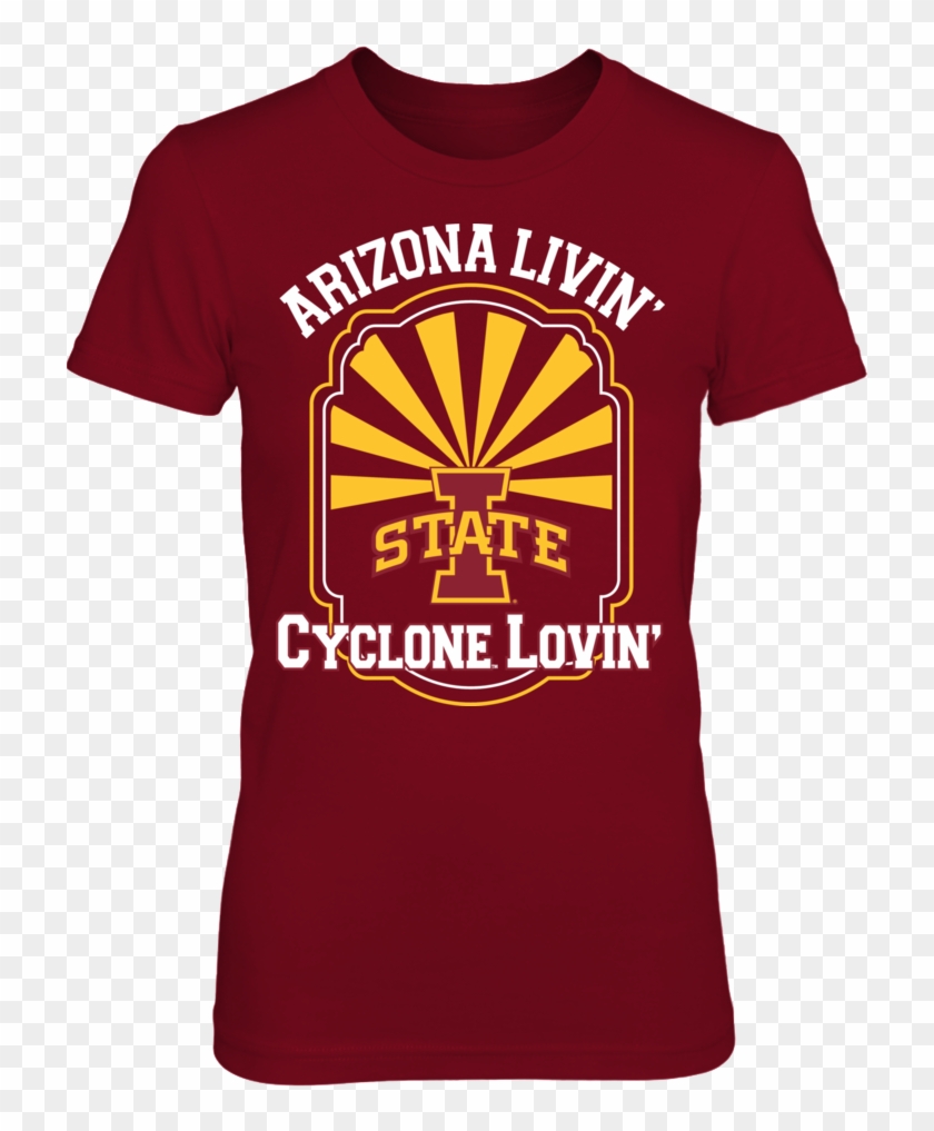Arizona Livin' Cyclone Lovin' - Under Armour T Shirt Fonts #600155