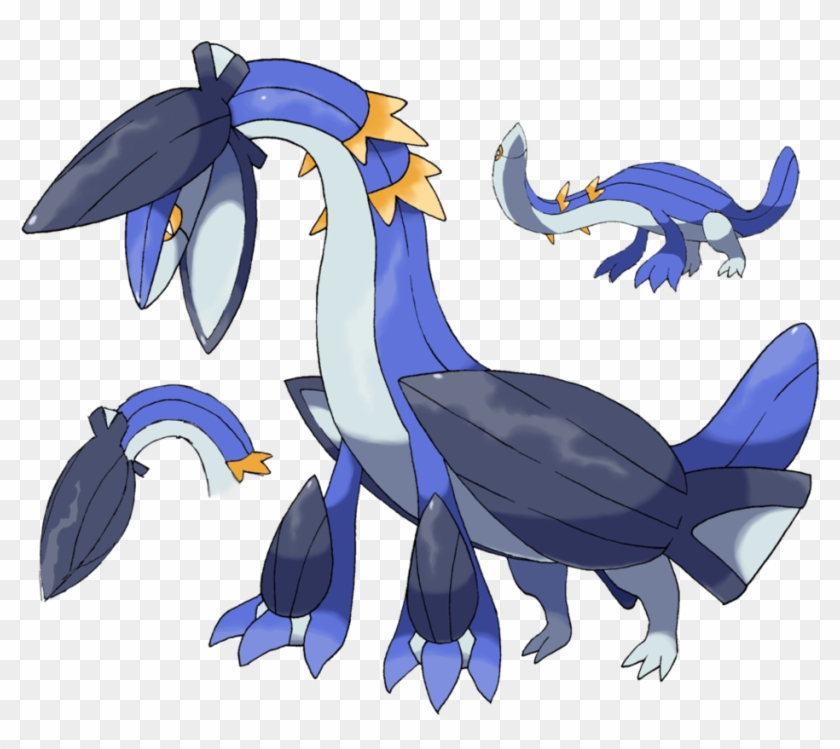 Evolution Design Contest - Water Dragon Fakemon #600175