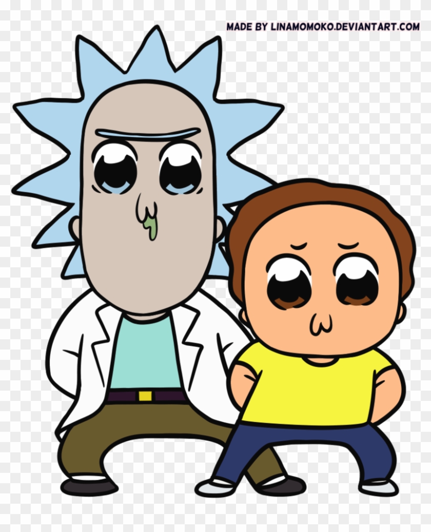 Pop Team Epic X Rick And Morty By Linamomoko - Pop Team Epic Are You A Motherfucker #600184