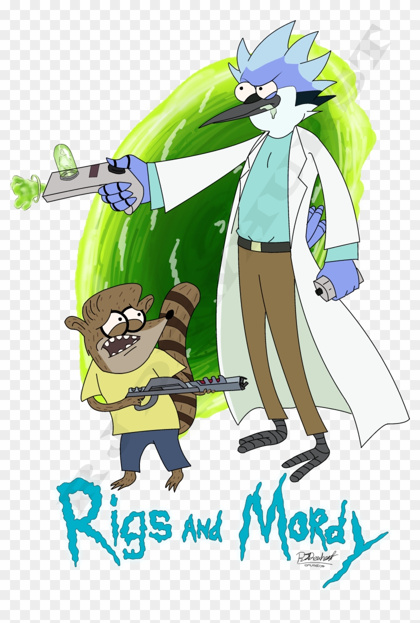 Rigs And Mordy By Doe-jo - Art Of Rick And Morty #600351