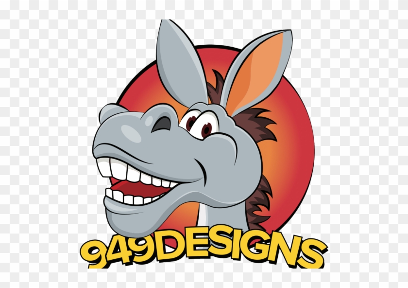Donkey Head Cartoon #600366