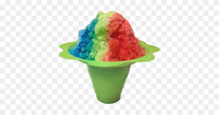 Snow Cones In Flower Cup #600467