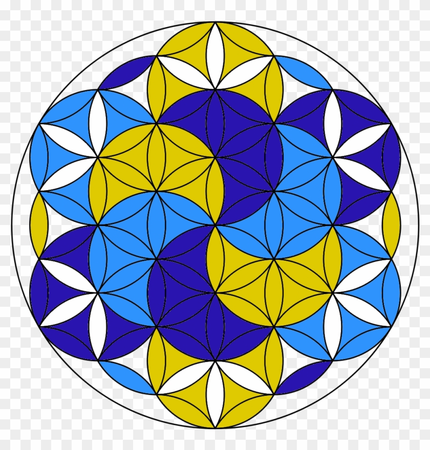 How To Draw A Flower Of Life With Only A Compass - Sacred Geometry #600469