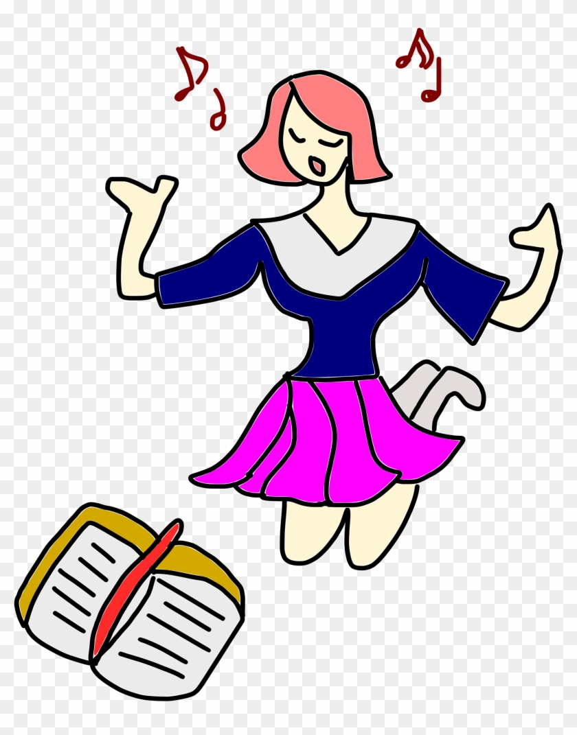 Medium Image - Metal Luggage Tag With Lady Sing And Worship Our Father #600606