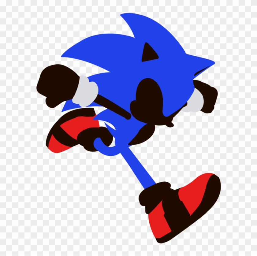 Sonic - Silhouette Sonic The Hedgehog #600740