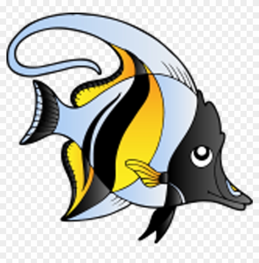 Coral Reef Fish Clip Art - Coral Reef Fish Clip Art #600791