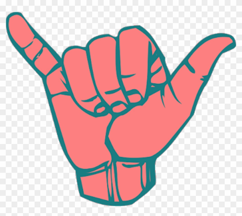 Hand Mano Cool Tumblr Popart Art Rojo Red Pop Pink - Sign Language For Happiness #600801
