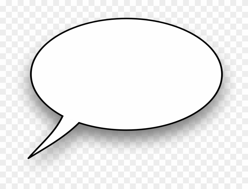 Cartoon,speech Bubble Free Vector - White Speech Bubble Png #600824