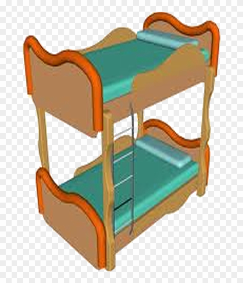 Bunkbeds - Bunkbed Clipart #600943