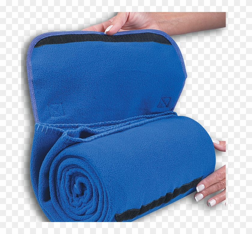 View - Wordans Promo Roll-up Blanket 7025 Blue #600945