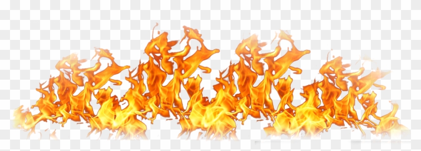 Flame Clipart Translucent - Fire Png #600964