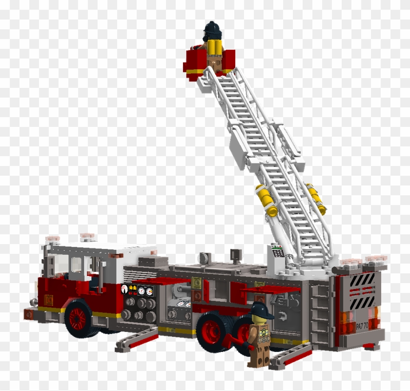 1 / - Firetruck Ladder #600982