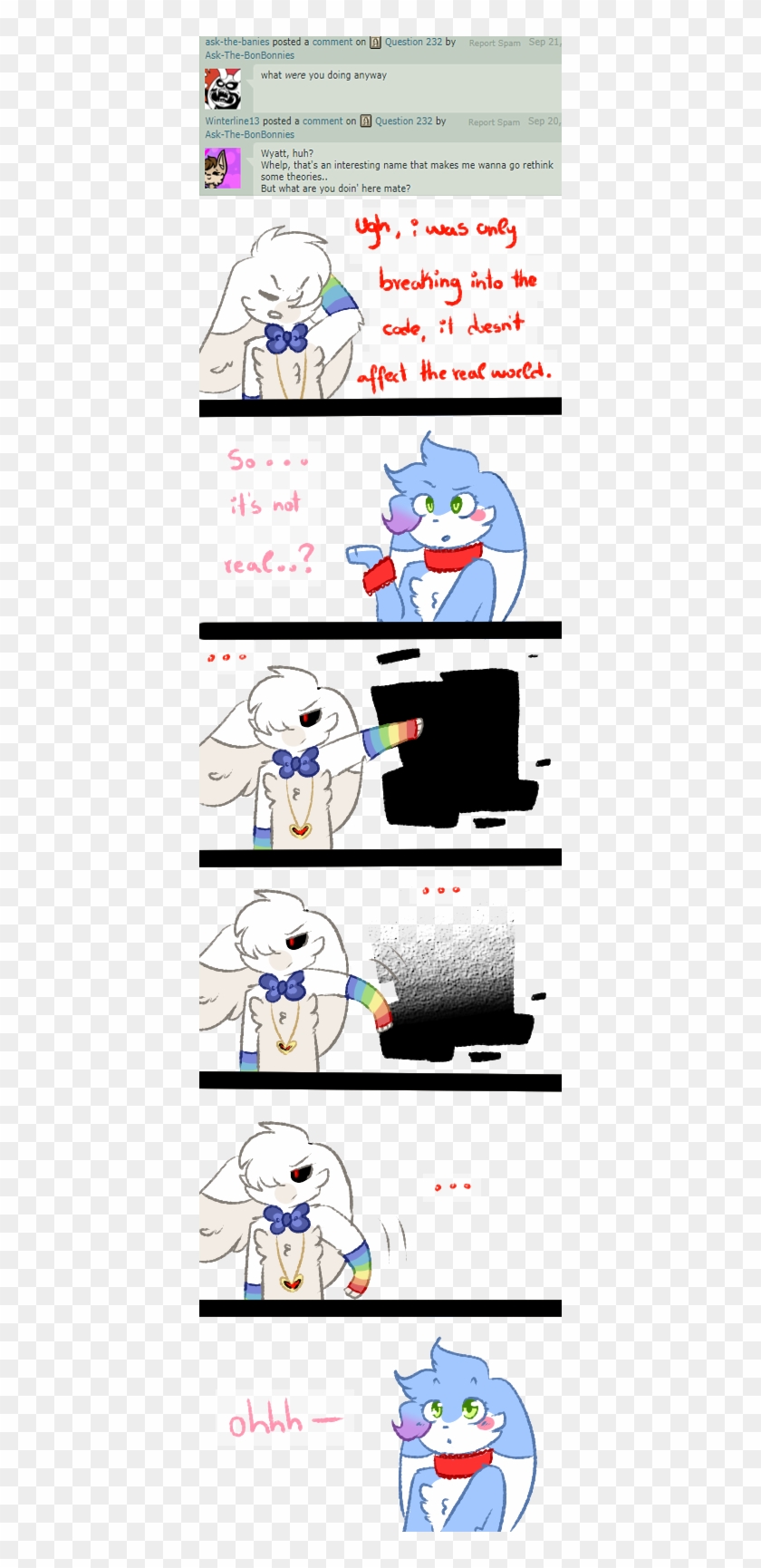 Question 233 By Ask The Bonbonnies - Cartoon #600999