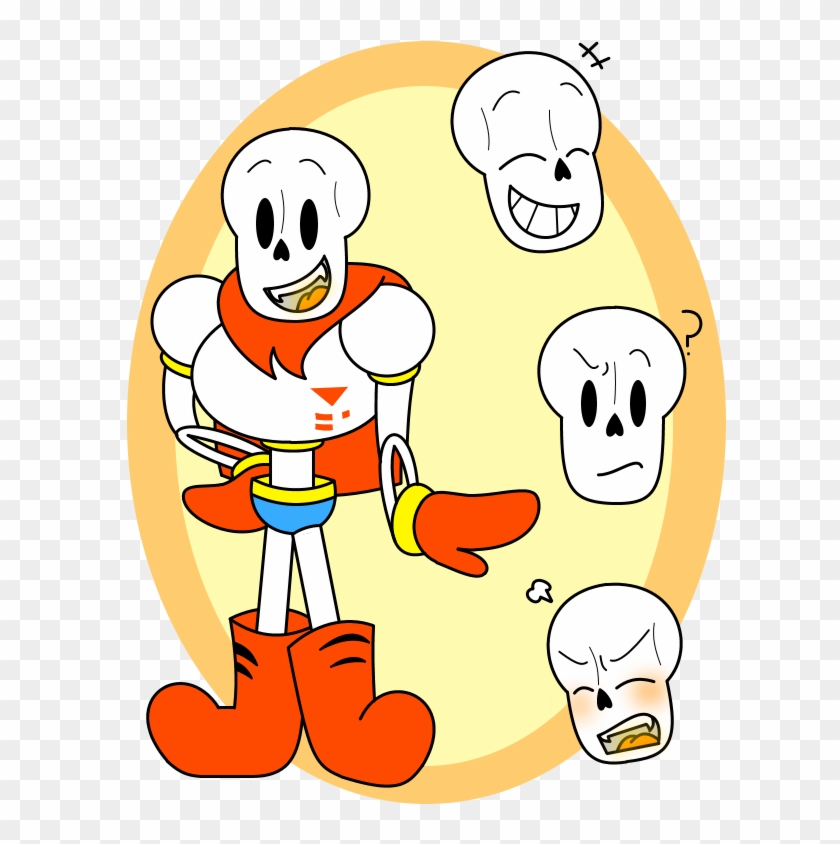 Simple Drawing Of Papyrus By Gamingingreen13 - Cartoon #601001