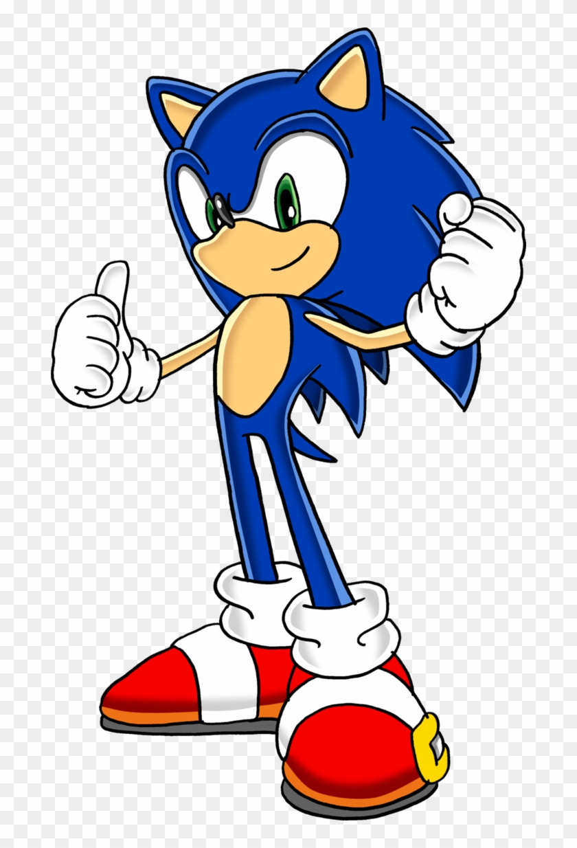 Sonic The Hedgehog Clipart Drawing - Sonic The Hedgehog Body #601008