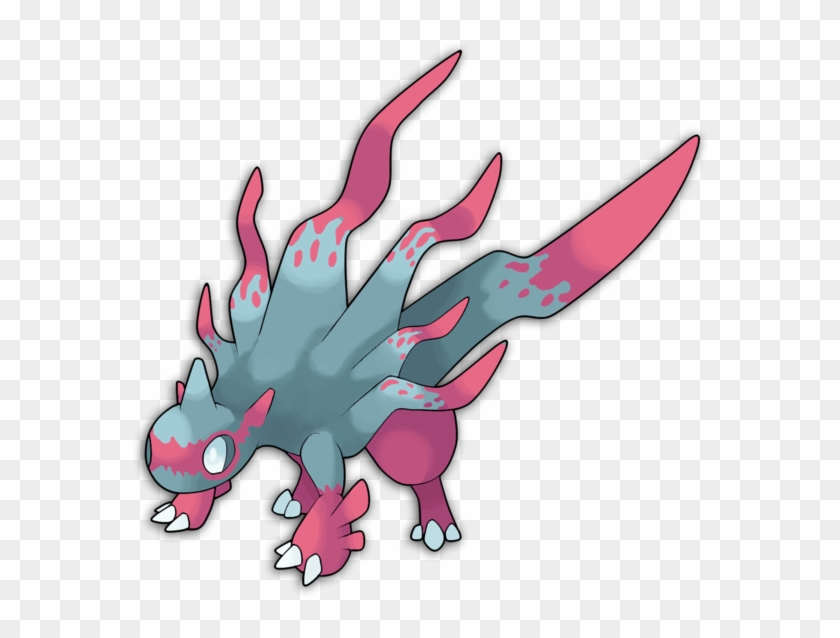 Dendronar, The Coral Reef Fakemon By Xxdeviouspixelxx - Pokemon Gen 8 Starter Leaks #601044