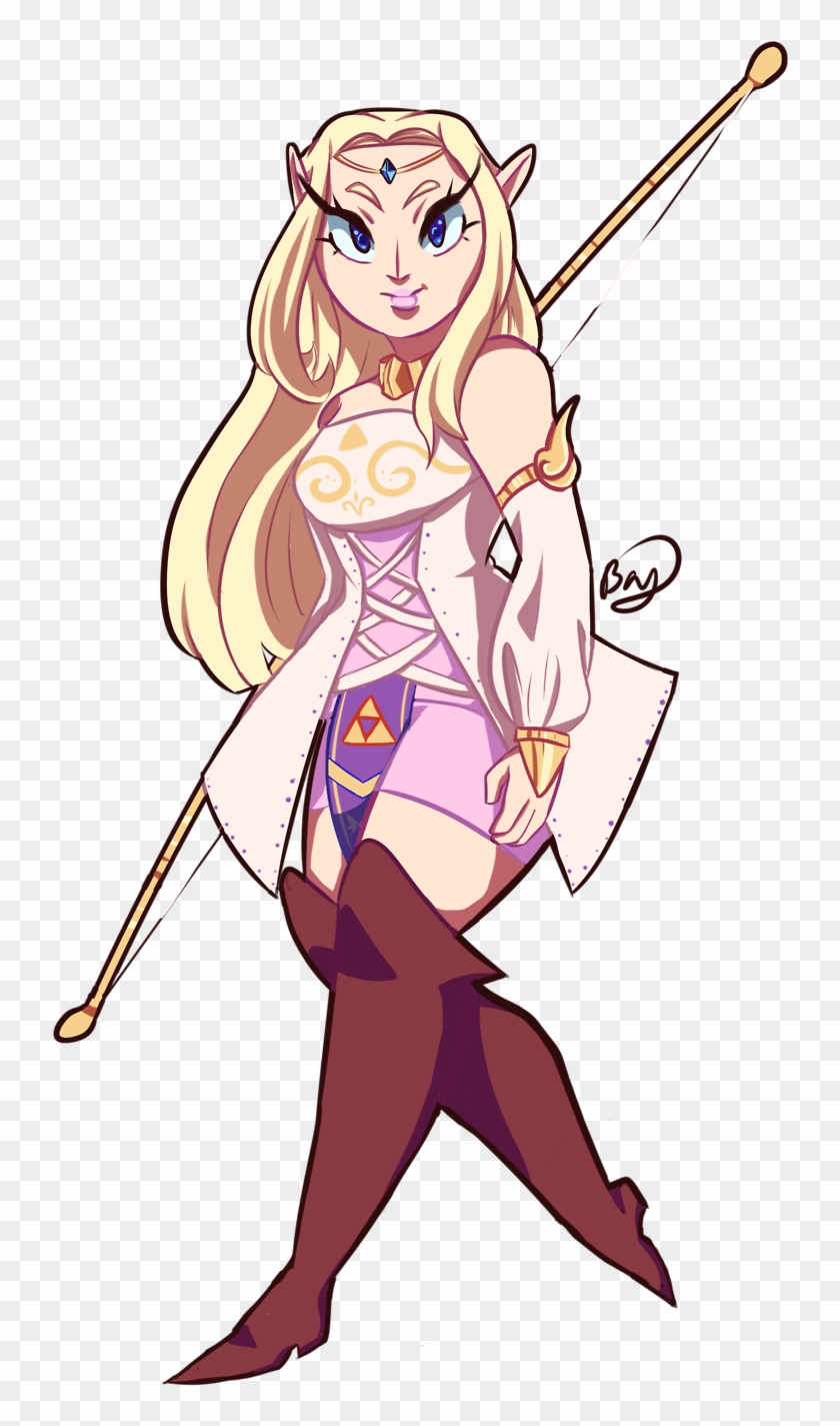 Give Us Playable Archer Zelda Design Is From Hyrule - Cartoon #601123