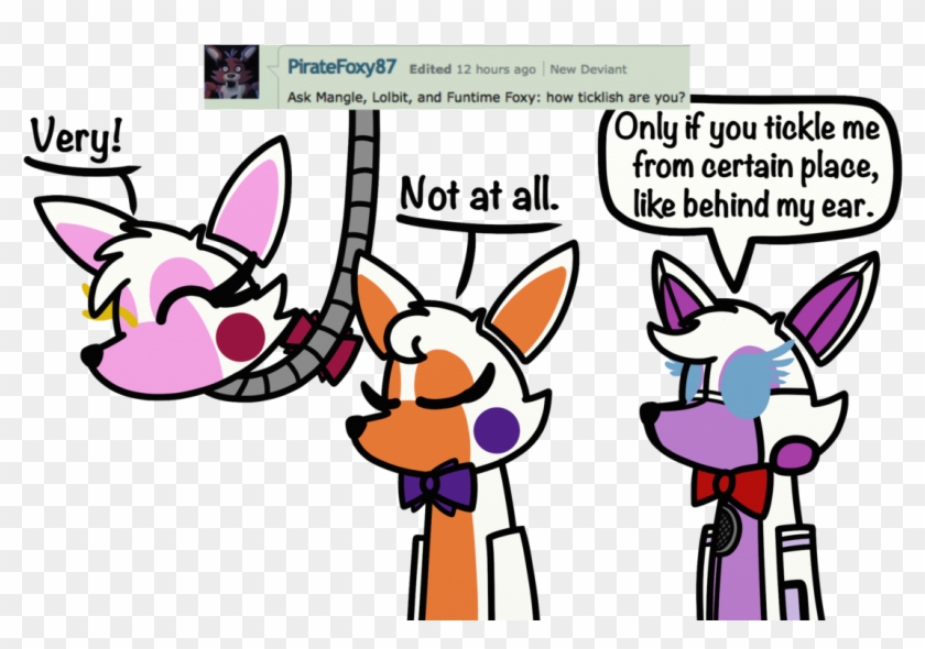 I dare funtime foxy and lolbit to fight