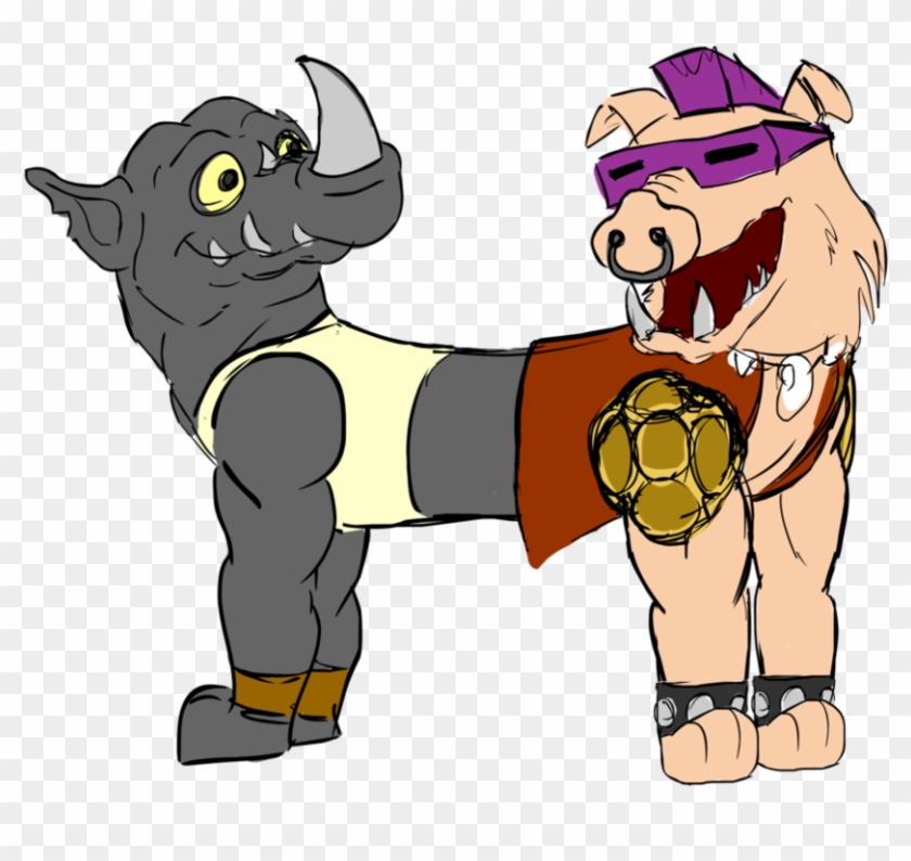 Catdog Bebop And Rocksteady Mashup By Bdoyle75 - Cartoon #601138