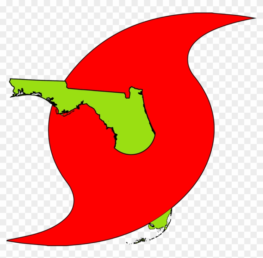 Hurricane Irma 2017 Atlantic Hurricane Season Cohen - Hurricane Symbol Over Florida #601145