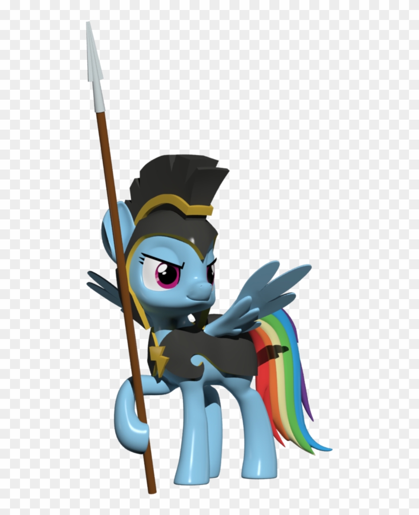 Rainbow Dash As Commander Hurricane In 3d By Clawed-nyasu - Rainbow Dash #601207