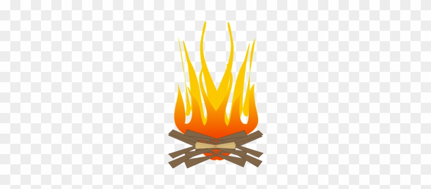 Campfire Clipart - Cartoon Fireplace Png #601217