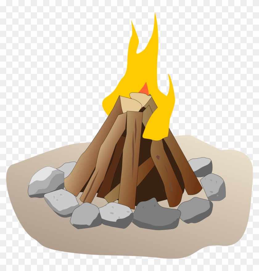Cartoon Campfire - Lägereld Png #601246