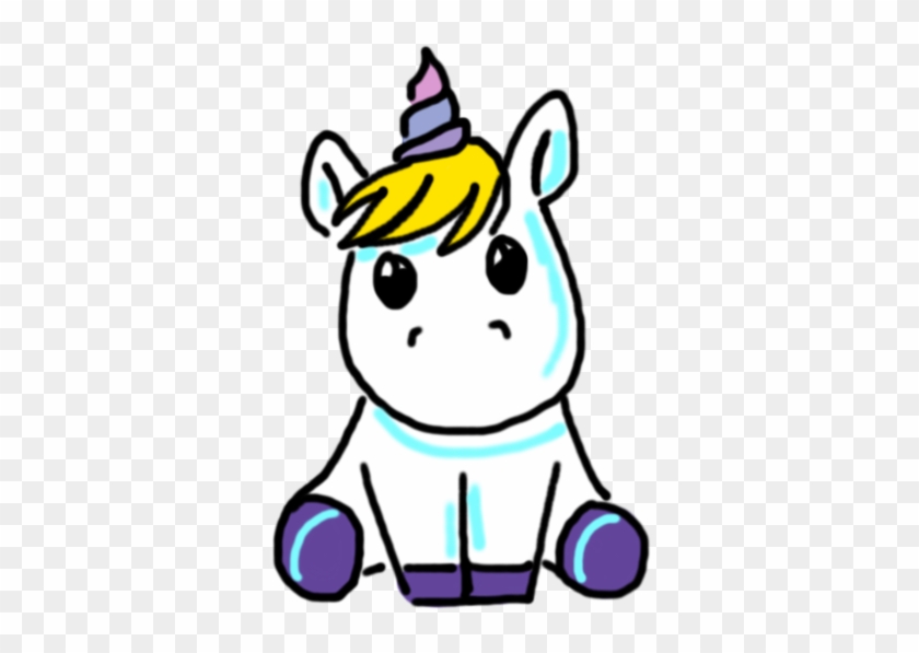 Unicorn Sit By Hanjorafael - Unicorns Sitting Png Transparent #601252