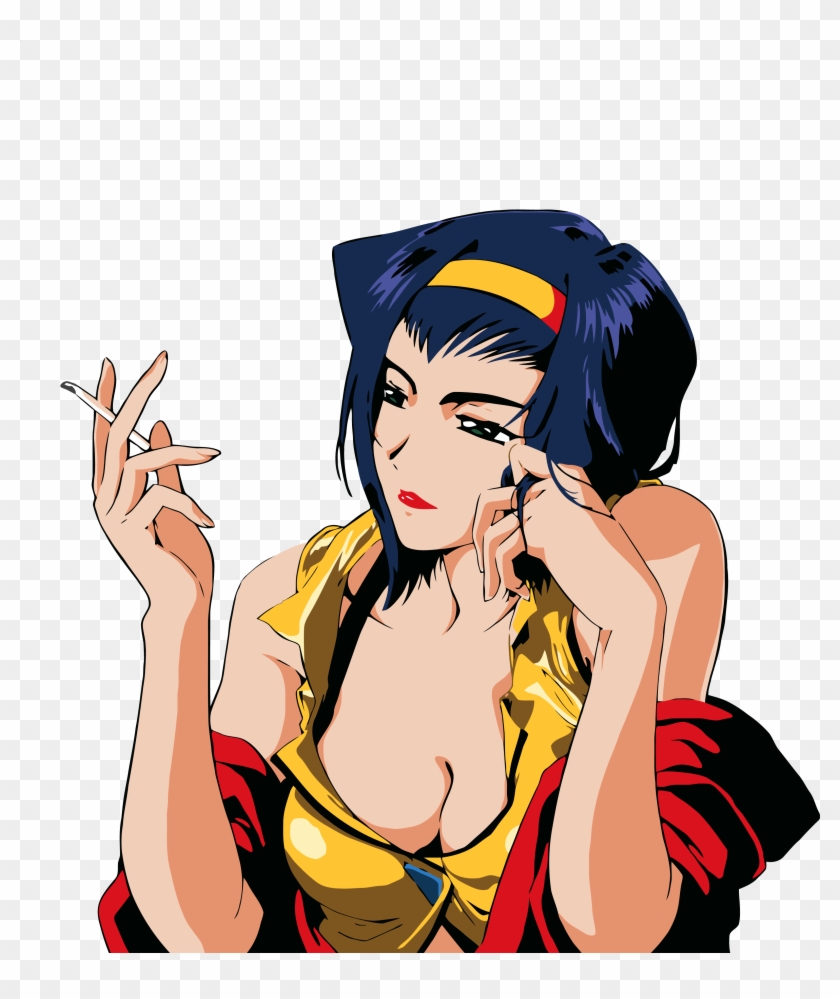 And The Raw Transaprent - Cowboy Bebop Faye Png #601273