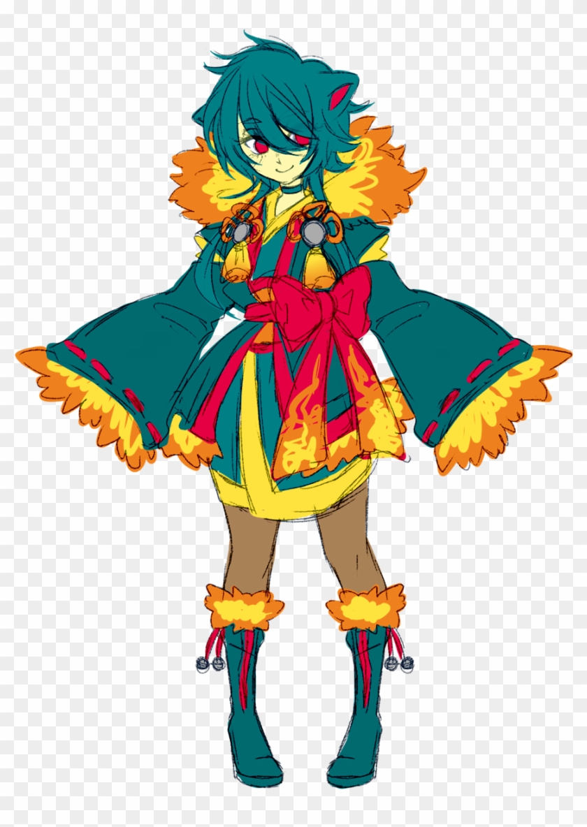 Banmoku Haru My Quilava Gijinka - Quilava #601333