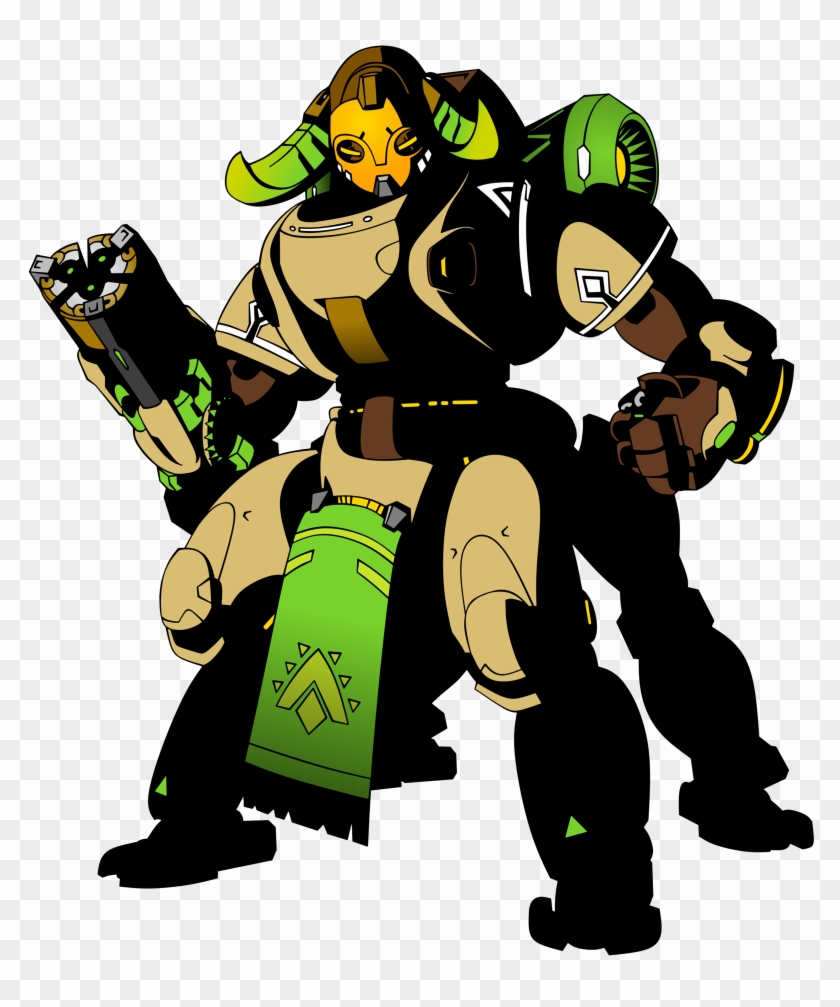 Thegamingarachnid 73 1 Overwatch-orisa By Thegamingarachnid - Overwatch Chibi Orisa Png #601407