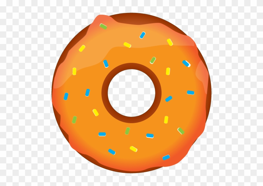 Impossible Donut - Orange Donut Clipart #601463