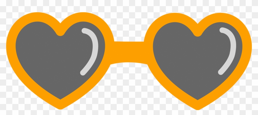 Sunglasses Clip Art - Sunglasses Png Heart #601467