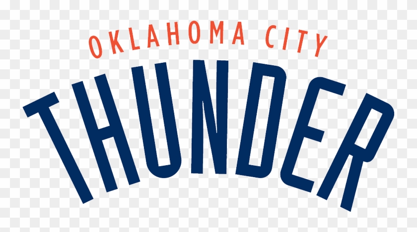 Oklahoma City Thunder Logo Font - Oklahoma City Thunder Logo Png #601517