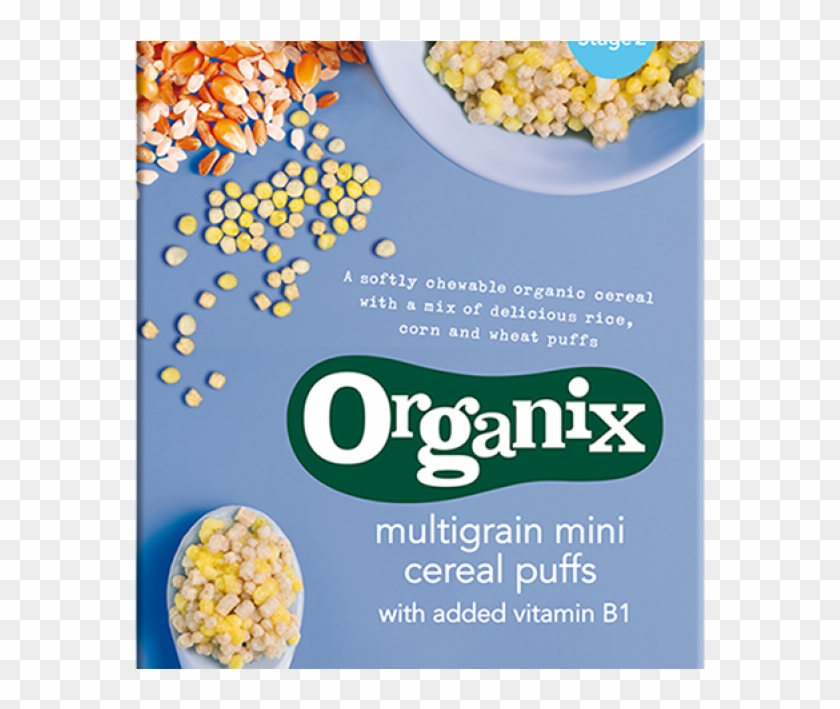Organix Multigrain Mini Cereal Puffs #601728