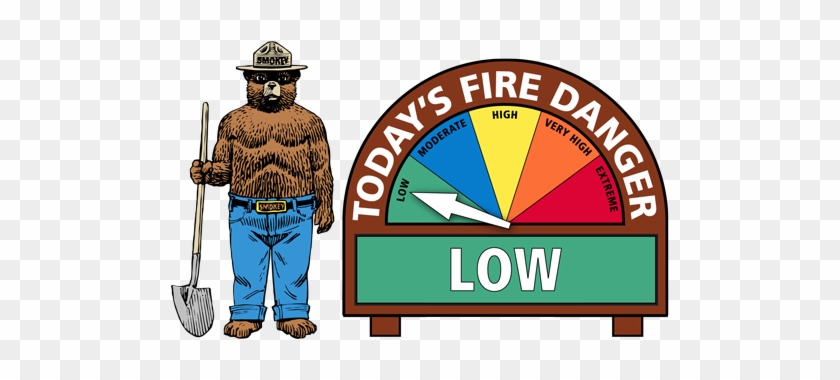 Current Campfire Restrictions - Fire Danger Today Sign #601816