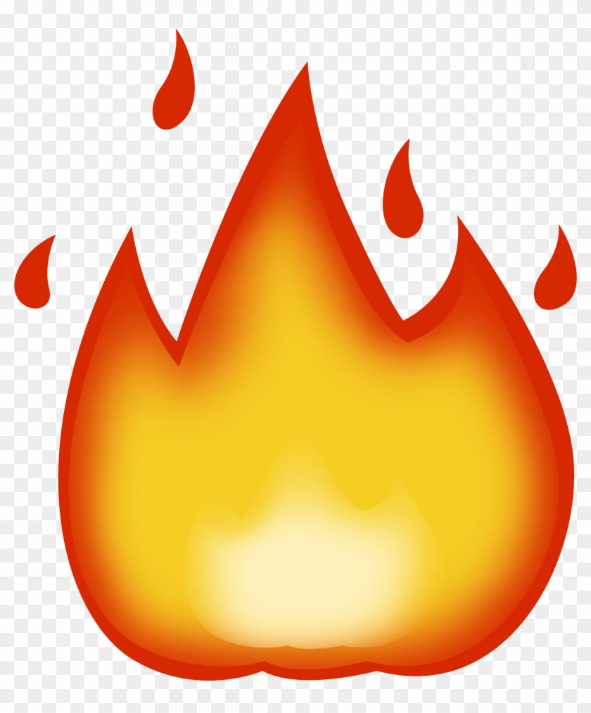 Fire Emoji Free Transparent PNG Clipart Images Download