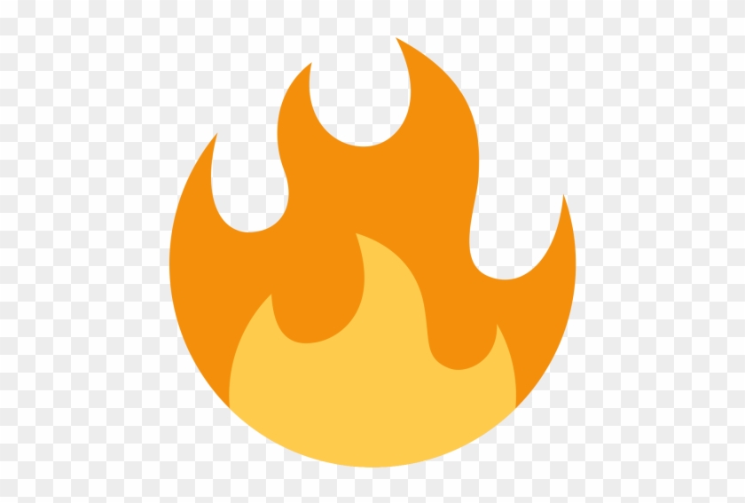 Fire, Flame, Tool, Light, Spark Icon - Twitter Fire Emoji Png #601847