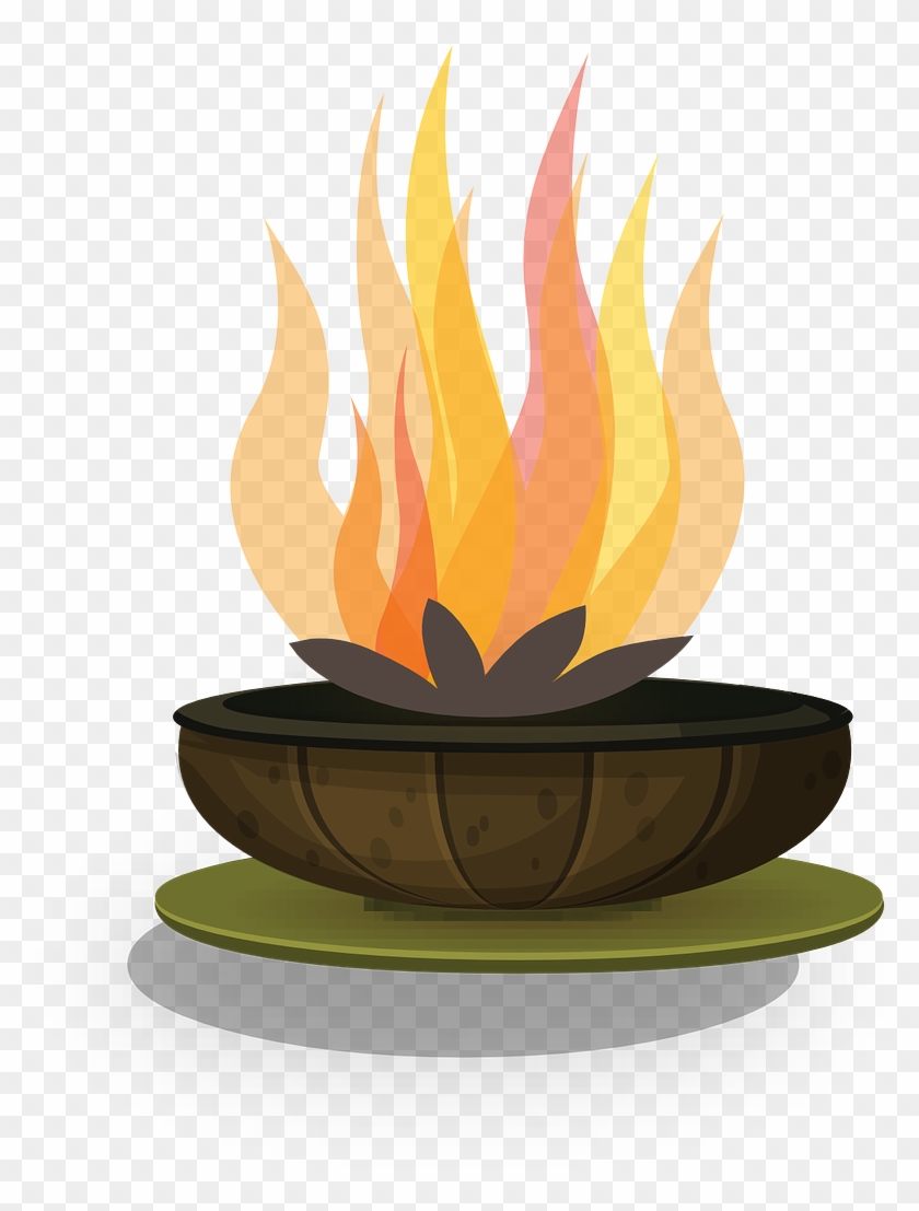 Fire Flame Warmth Yellow Blaze Png Image - Flame #601856