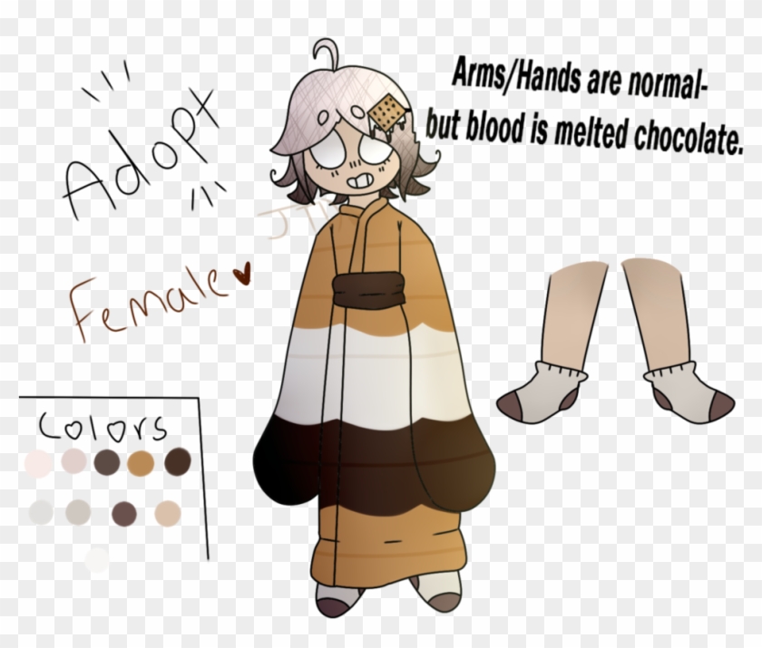 Human S'more Candy Person Adopt By Jaydenthedrawer - Cartoon #602068