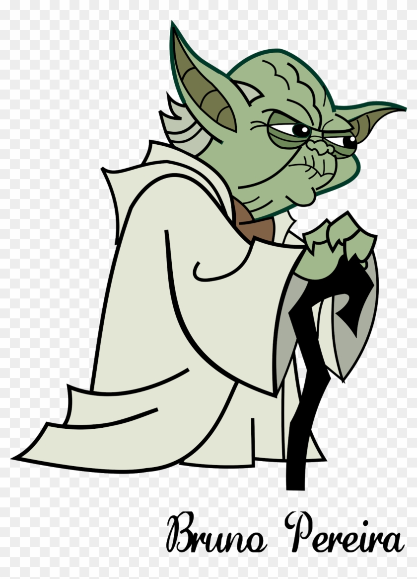 Neste Vídeo O Bruno Pereira Vai Nos Mostrar Como Vetorizar - Yoda Clip Art #602087