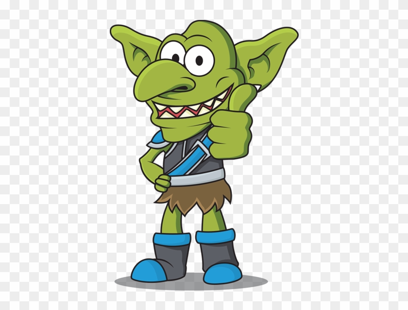 Orders Sent Via Special Delivery Are Goblin Happy With - Goblin, clipart, t...