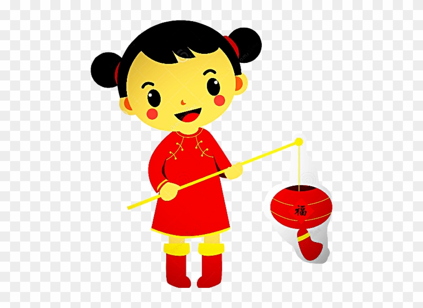 Little Chinese Girl Cartoon #602170